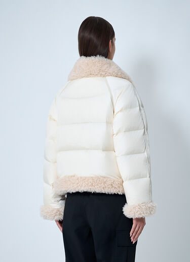 Rubrouk Patent Craquele Jacket Moncler Rubrouk Patent Craquele Jacket Beige mon0262008