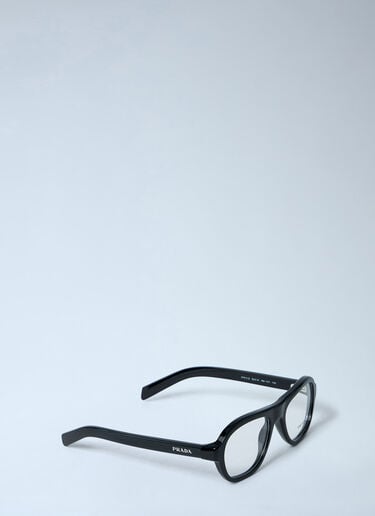 Rectangular Acetate Eyewear Prada Rectangular Acetate Eyewear Black lpr0362006