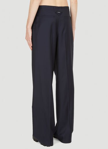 Prada Classic Relaxed Pants Navy pra0252014