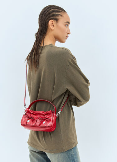 Acne Studios 袖珍多口袋单肩包 红色 acn0258029