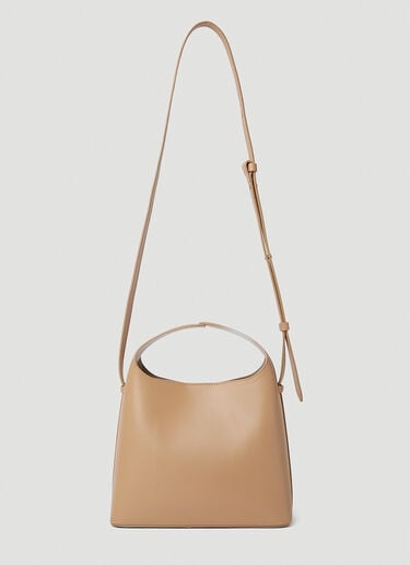 Aesther Ekme Mini Sac Smooth Leather Top Handle Bag In Fallen Rock