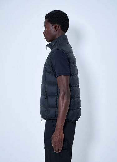 LN-CC® - Moncler: Reticone Down Gilet - Black Moncler Reticone Down Gilet Black mon0165034