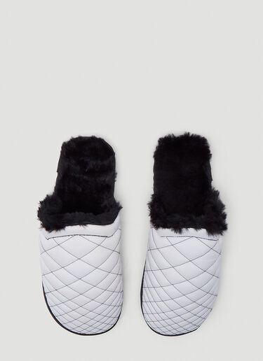 Malibu Sandals Colony Mule Slippers White mlb0143003