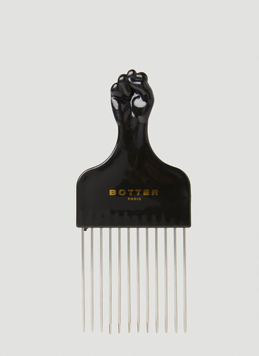 Botter Afro Comb with Case Blue bot0150011