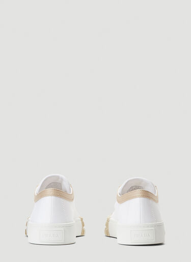 Prada Canvas Sneakers White pra0239026
