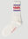 Carne Bollente Orgasm Socks White cbn0350007
