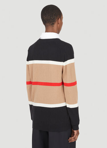 Burberry Phillipa 经典条纹开衫 米 bur0247033