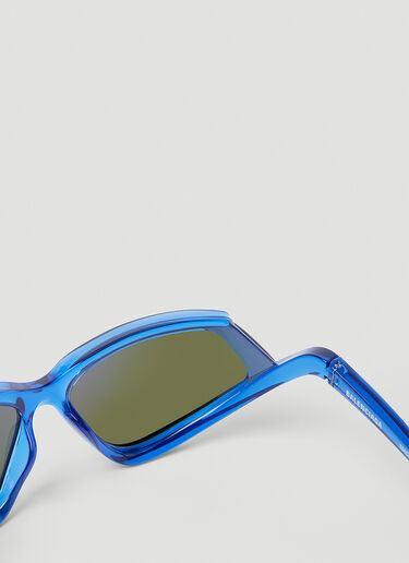 Balenciaga Side Xpander Cat Sunglasses Blue bcs0353010