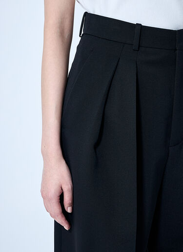 Saint Laurent Tailored Wool Pants Black sla0260075