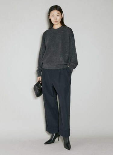 Alexander Wang クリスタルセーター グレー awg0253056