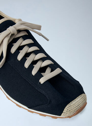LN-CC® - Jacquemus: Les Tennis Sneakers - Black Jacquemus Les Tennis Sneakers Black jac0166013