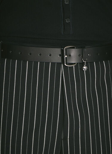 Vivienne Westwood Wide Alex Charm Belt Black vvw0159019