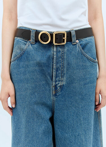 Jacquemus La Ceinture Regalo Belt Black jac0258038