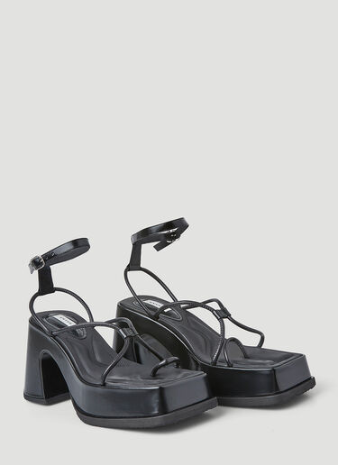 Eytys Olympia Platform Sandals Black eyt0249016