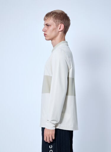 Fred Perry x Craig Green Reversible Long Sleeve Polo Shirt Beige fry0166006