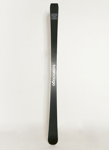 Balenciaga Logo Print Skis Black bal0155113