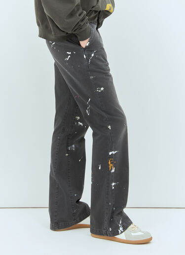 Gallery Dept. Flared Chino Pants Black gdp0158042