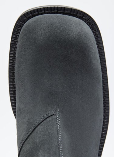 MM6 Maison Margiela Suede Ankle Boots Black mmm0155016