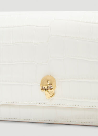 Alexander McQueen Skull Mini Shoulder Bag White amq0243027