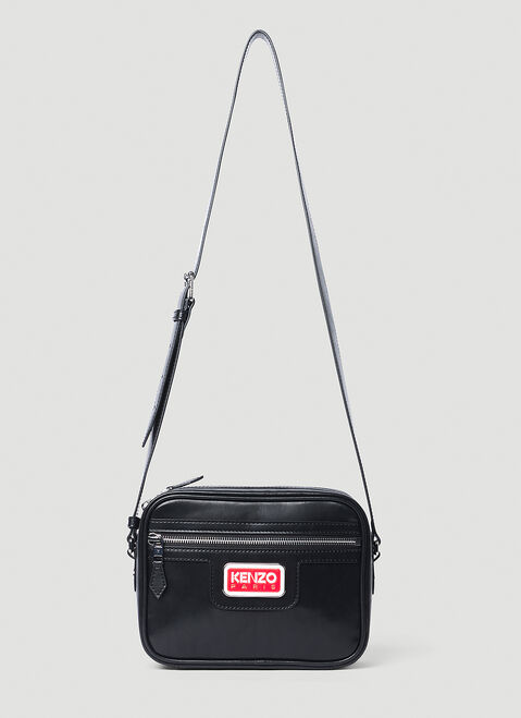 Kenzo x Levi's 로고 라지 크로스바디 백 레드 klv0156003