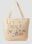 Alexander McQueen Slogan Tote Bag Black amq0152027