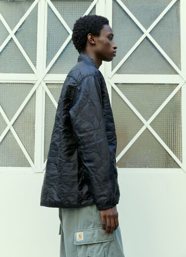 Quilted Overshirt OAMC Quilted Overshirt Black oam0154013