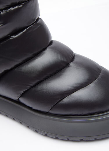 Gaia Pocket Mid Snow Boots Moncler Gaia Pocket Mid Snow Boots Black mon0254052