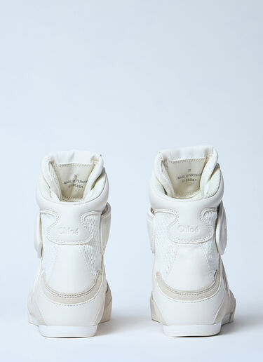 Chloé Kick High-Top Sneakers White chl0259022