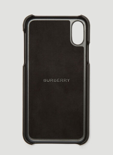 Burberry TB Monogram iPhone X Case Black bur0137035