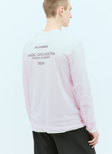 Jil Sander Layered T-Shirt Pink jil0155007