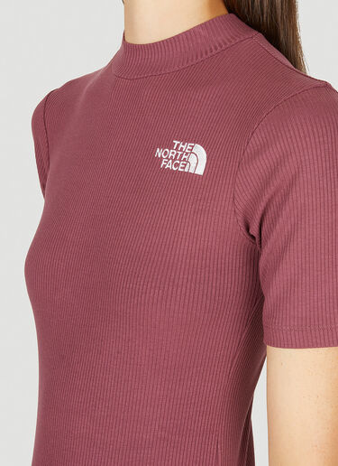 The North Face Elements Logo Embroidery Bodysuit Burgundy tne0250017