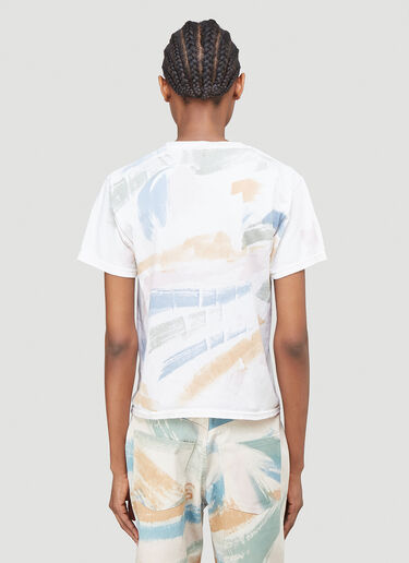 Collina Strada Paint Print T-Shirt White cst0239009