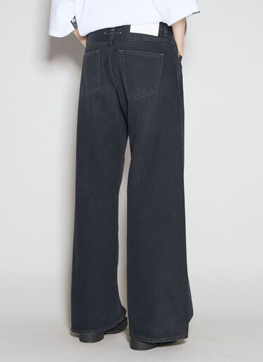 MM6 Maison Margiela Twisted Jeans Black mmm0253016