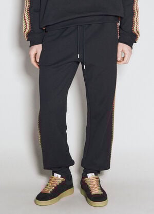 Lanvin Side Curb Track Pants Black lnv0158001