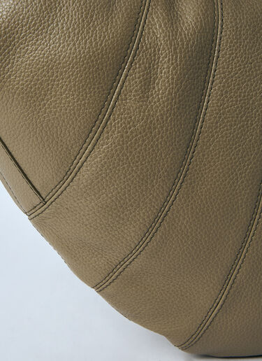 Lemaire Small Fortune Croissant Bag Khaki lem0260016