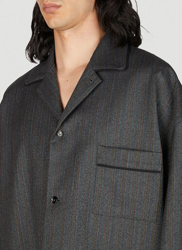 ウール シェブロン ジャケット Bottega Veneta ウール シェブロン ジャケット グレー bov0154003