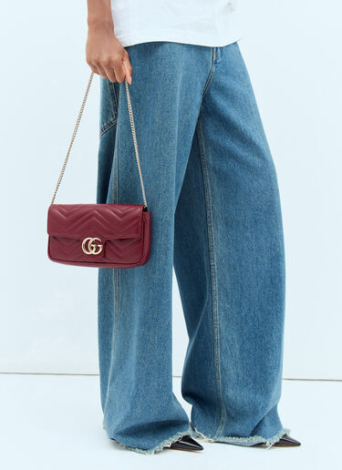 Gucci GG Marmont Mini Bag Burgundy guc0257104