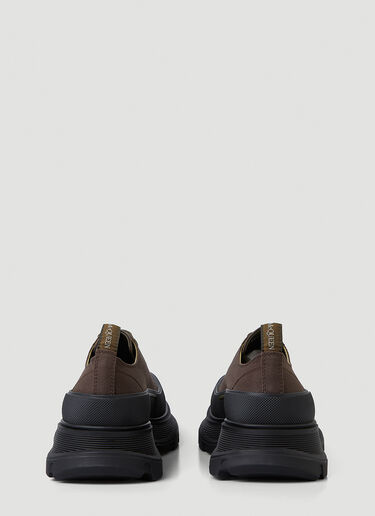 Alexander McQueen Tread Lace-Up Shoes Brown amq0146031
