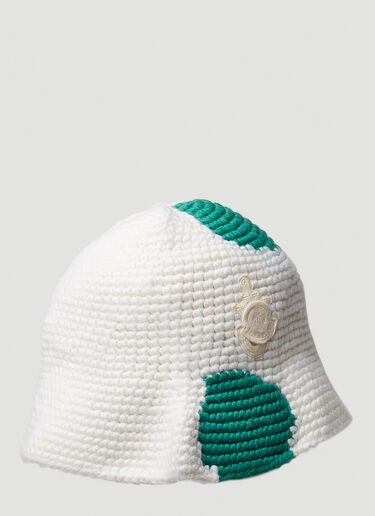 Moncler x JW Anderson 针织渔夫帽 白色 mjw0349001