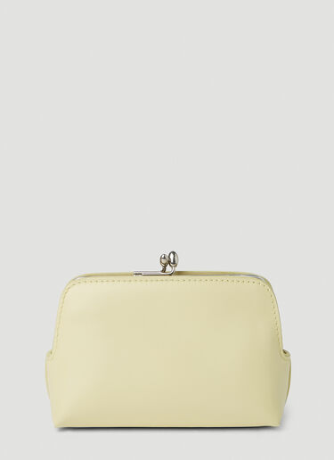 Jil Sander Goji Micro Clutch Bag Cream jil0251033