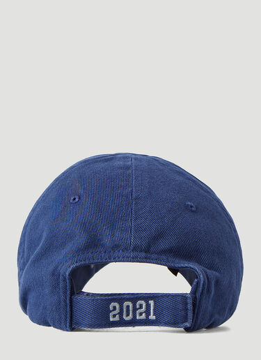 Balenciaga Pride Baseball Cap Blue bal0145139