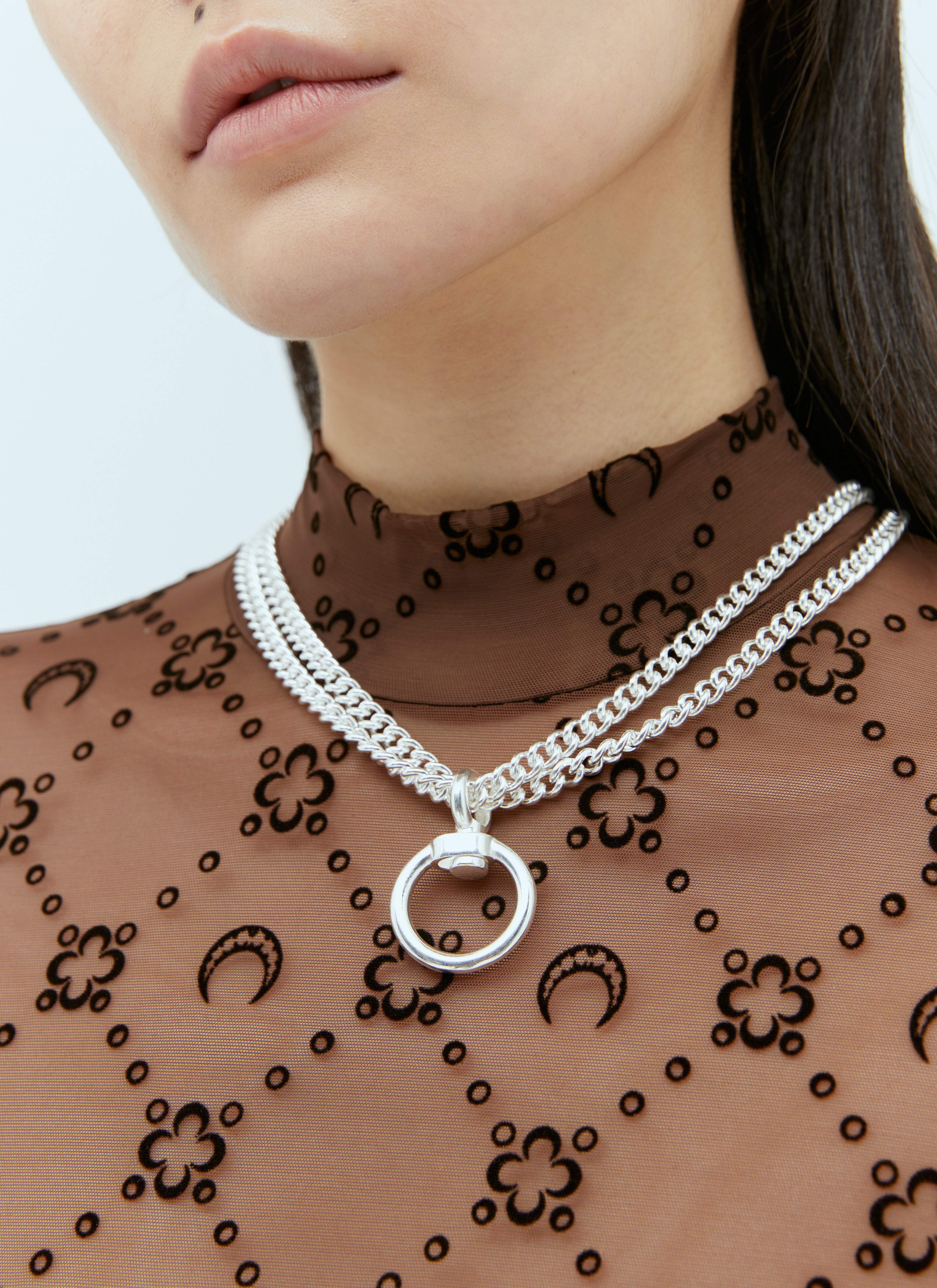 Martine Ali レディース モタラ チェーンネックレス の シルバー | LN-CC®