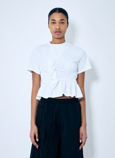 Cecilie Bahnsen Ace Top White cec0259001