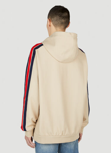 Gucci Logo Hooded Sweatshirt Beige guc0152292