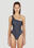 Versace Cut Out Swimsuit Black vrs0251027