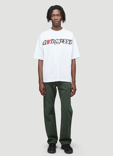 Youths In Balaclava Godspeed T-Shirt White yib0144002