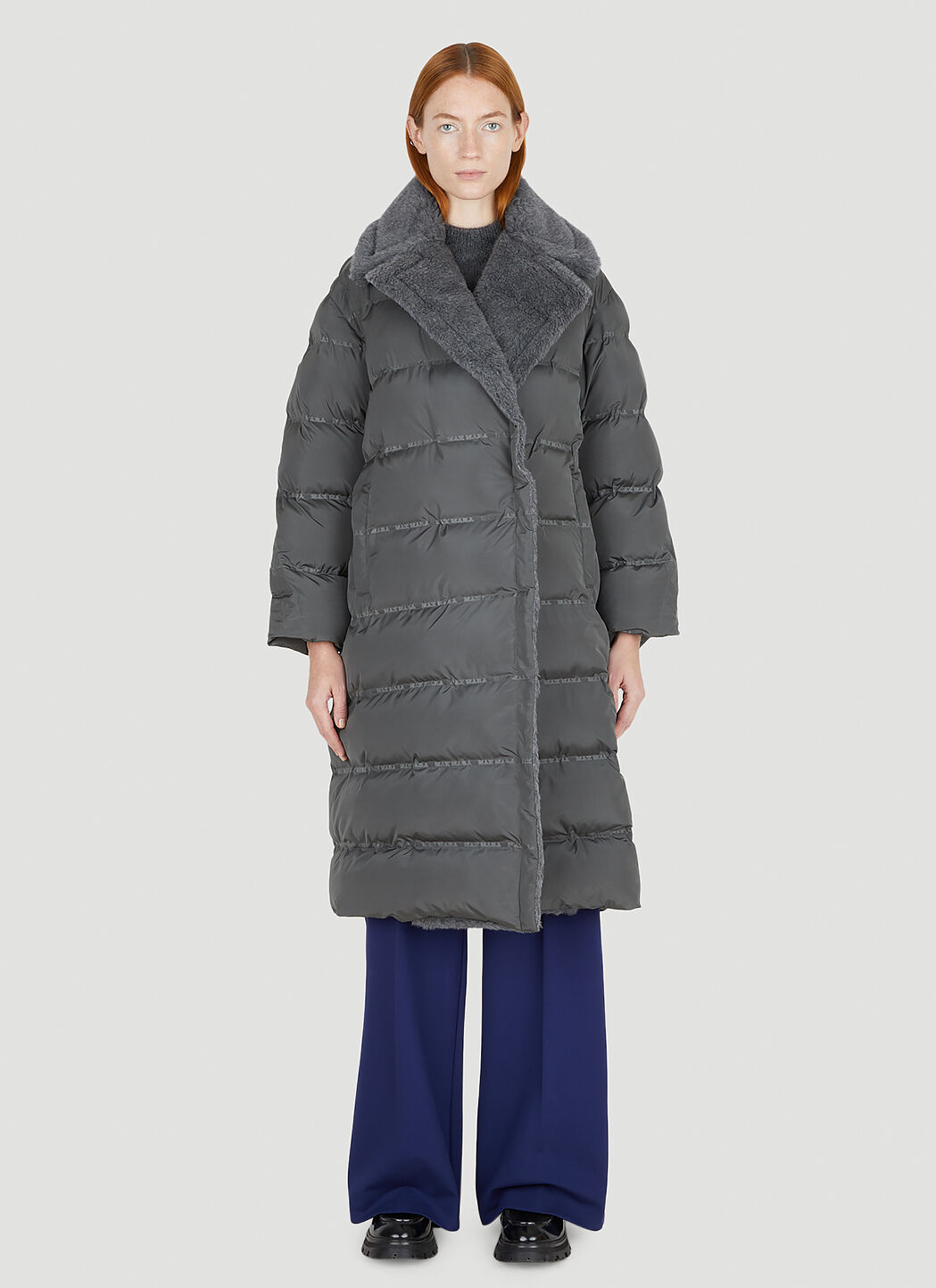 Mara grey puffer jacket deals