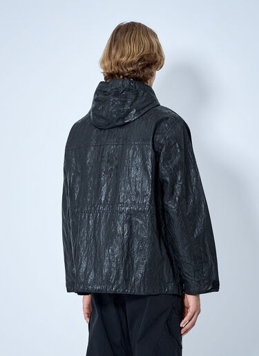 LN-CC® - Stone Island: Hooded Technical Jacket - Black Stone Island Hooded Technical Jacket Black sto0165085