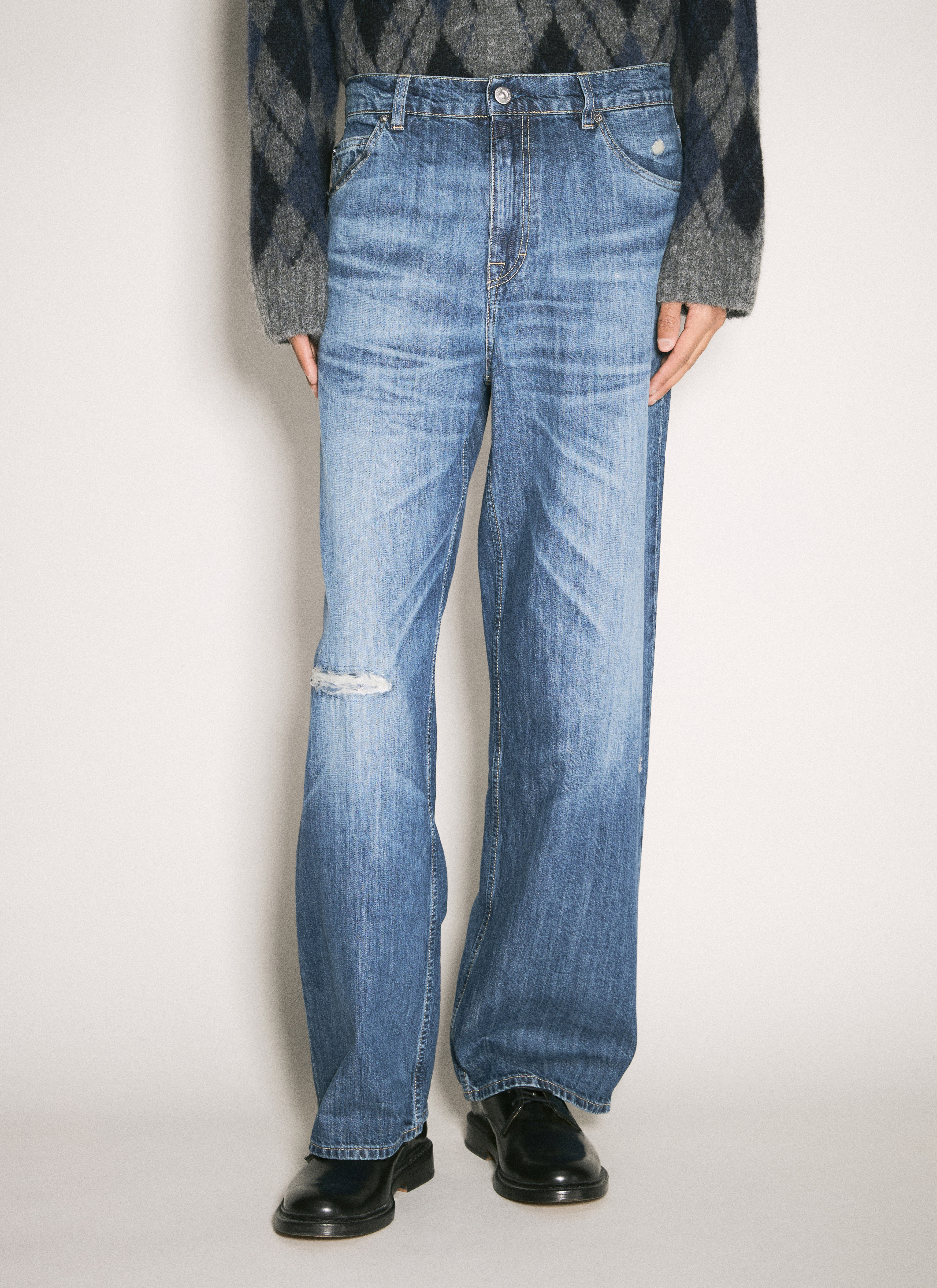 Our Legacy Men's' Vast Cut Jeans in Blue | LN-CC®