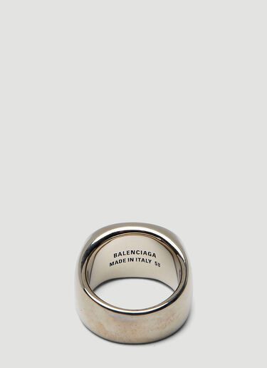 Balenciaga BB Icon Ring Silver bal0149081